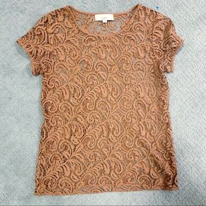 Lace Blouse - LOFT